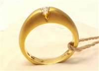 Ring Salvini Woman in Yellow Gold Diamante 0.16 Ct N64269T-15 - N64269T-15